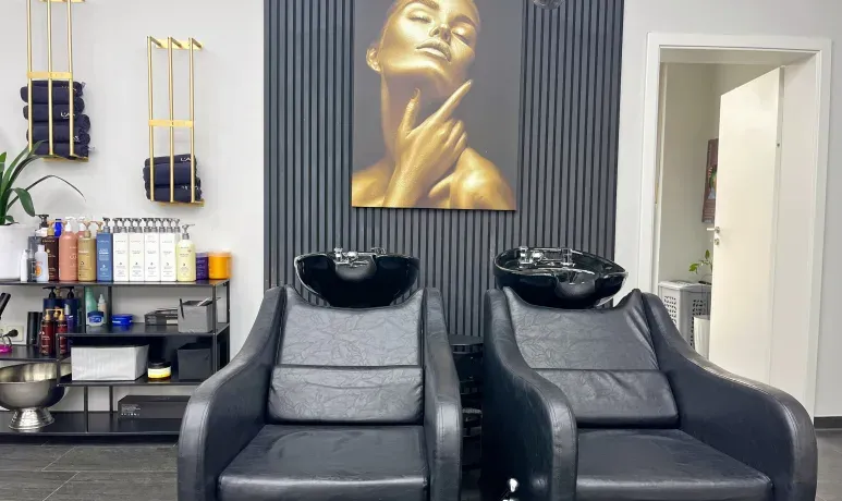 Waschbereich im Salon Hair and Beauty Hamm