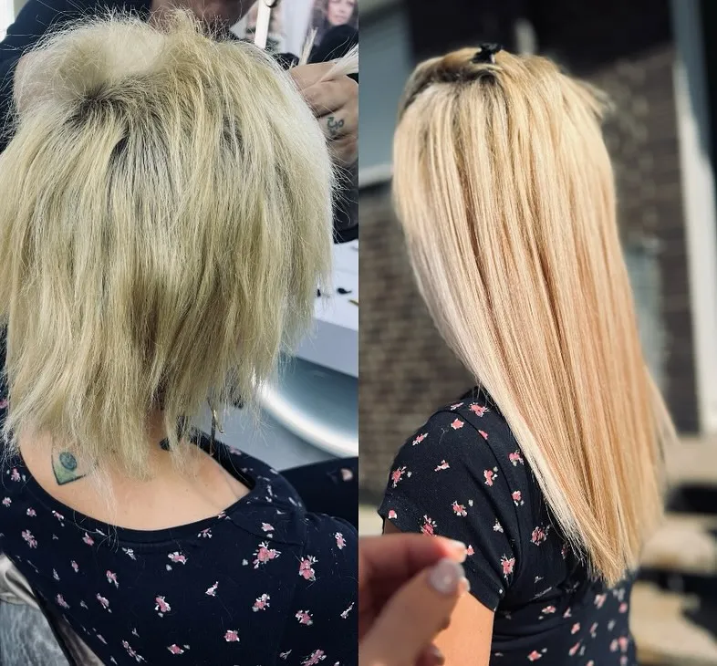 Öncesi-Sonrası: Sarı renk düzeltme