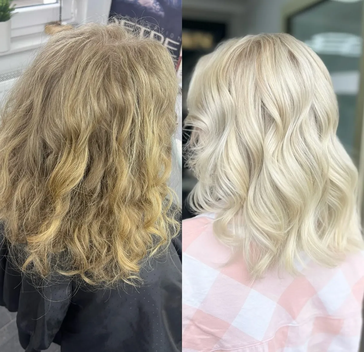 Öncesi-Sonrası: Sarı ton giderilmiş, soğuk sarı