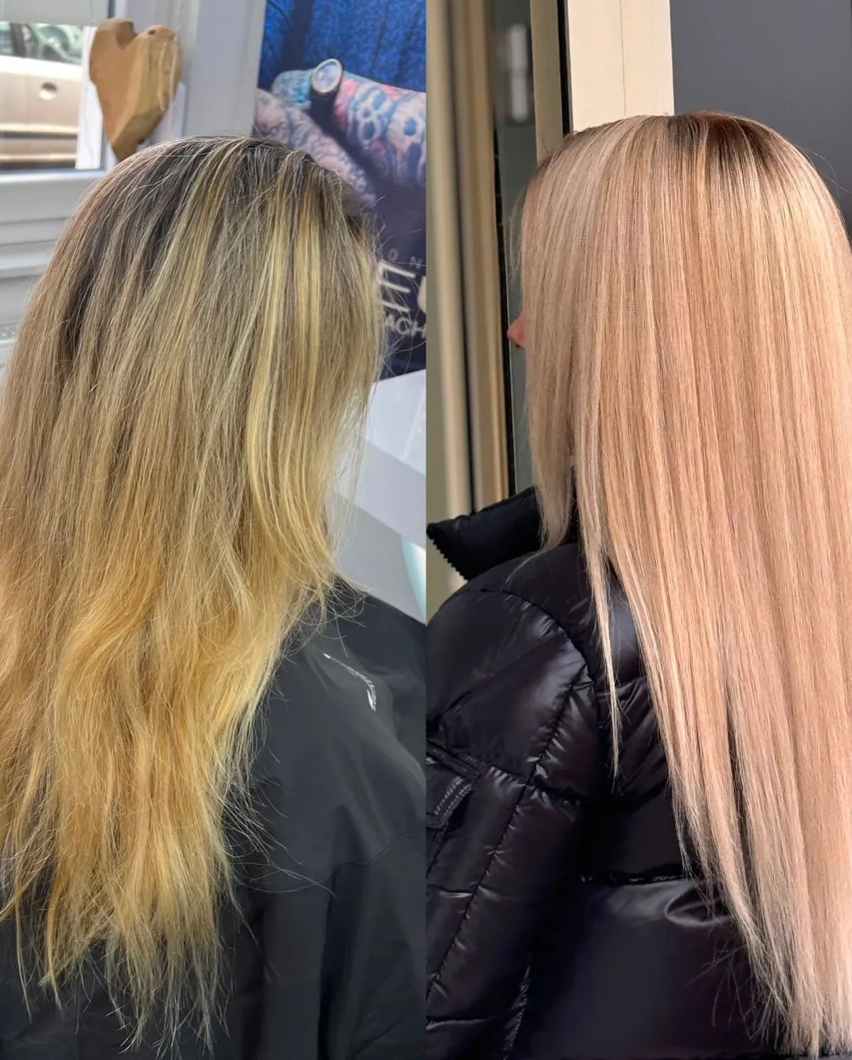 Öncesi-Sonrası: Sarı-pembe düzleştirme