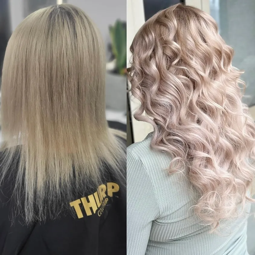 Öncesi-Sonrası: Açık sarı renk düzeltme