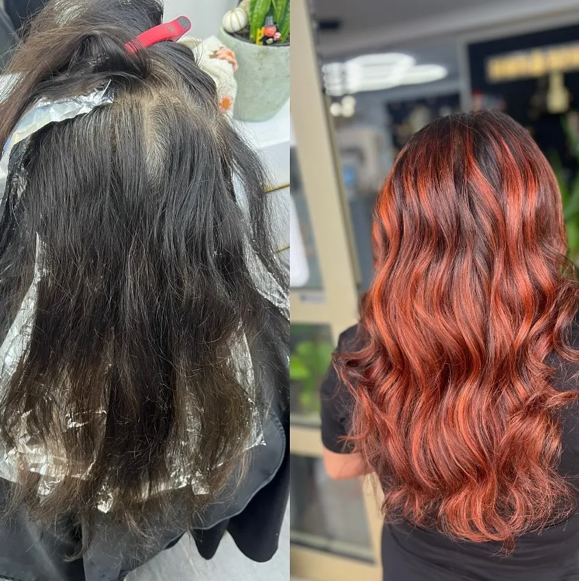 Öncesi-Sonrası: Bakır kırmızı dalgalar