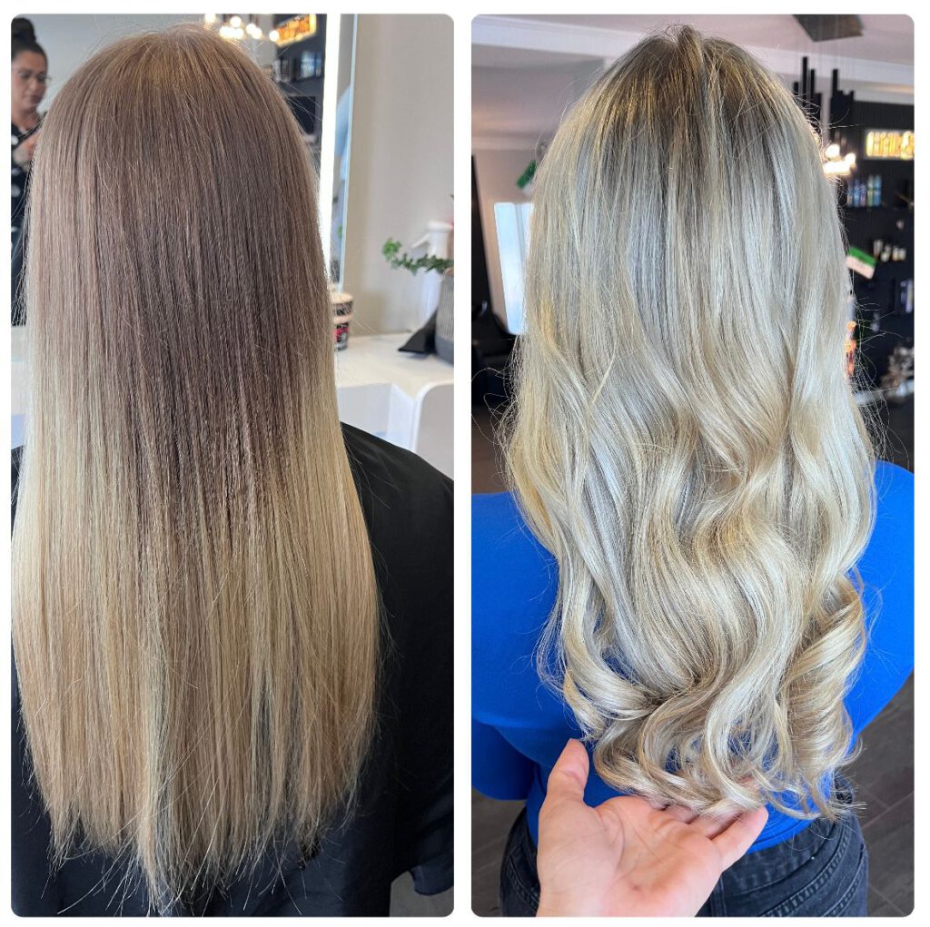 Balayage Verwandlung – Natürliche Highlights